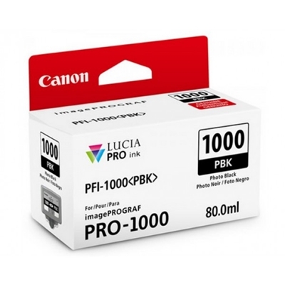 Canon PFI-1000 PBK foto fekete patron (0546C001) eredeti