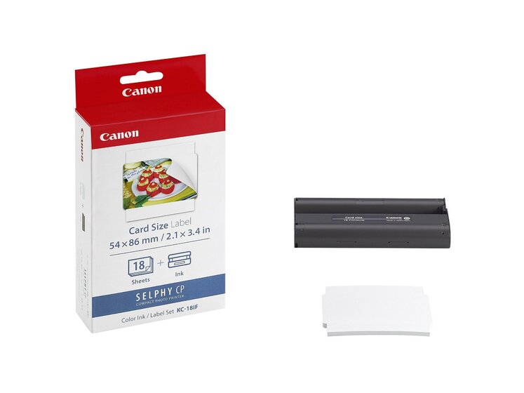 Canon KC-18IF eredeti patron és hitelkártya méretű matrica