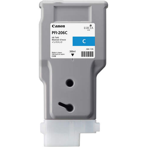 Canon PFI-206C ciánkék patron (5304B001) eredeti