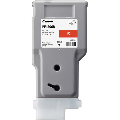 Canon PFI-206R piros patron (5309B001) eredeti