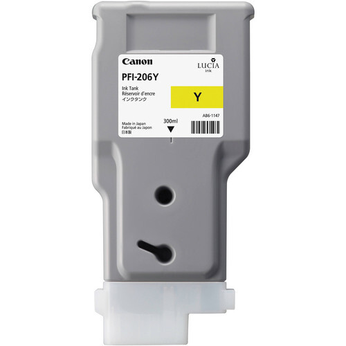 Canon PFI-206Y sárga patron (5306B001) eredeti