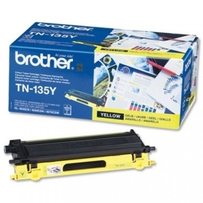 Eredeti Brother TN-135Y sárga toner