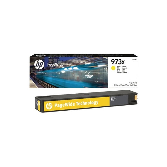 HP 973X nagy kapacitású sárga PageWide patron (F6T83AE) eredeti