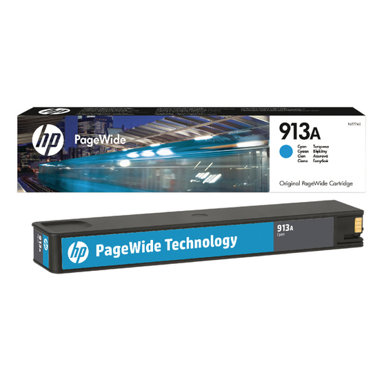 HP 913A ciánkék PageWide patron (F6T77AE) eredeti