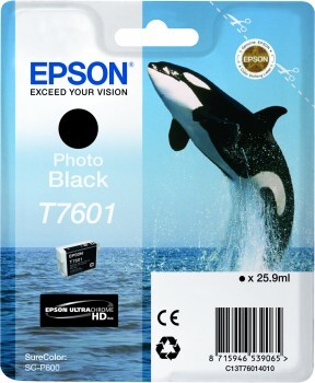 Eredeti Epson T7601 Ultrachrome fotó fekete patron