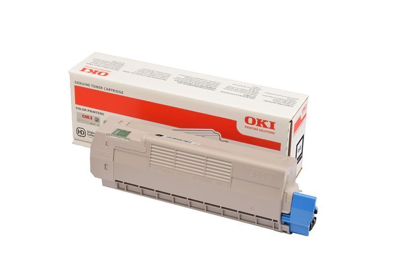 Eredeti OKI 46507508 fekete toner (C612)