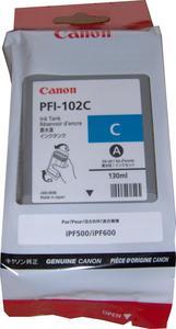 Canon PFI-102C ciánkék patron (0896B001) eredeti
