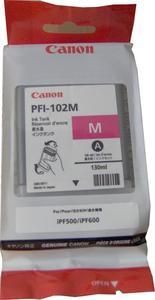 Canon PFI-102M magenta patron (0897B001) eredeti