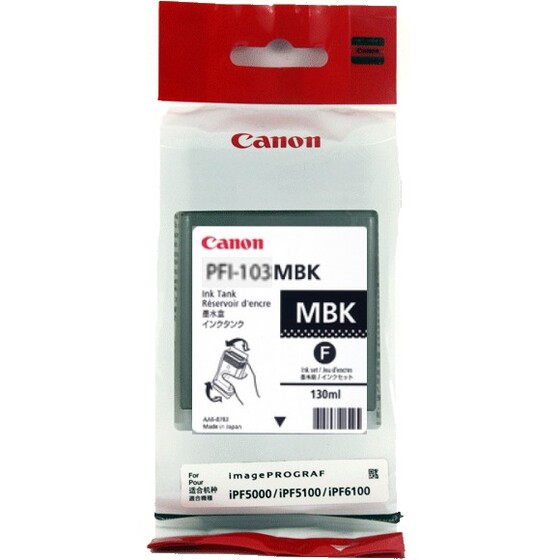 Canon PFI-103MBK matt fekete patron (2211B001) eredeti