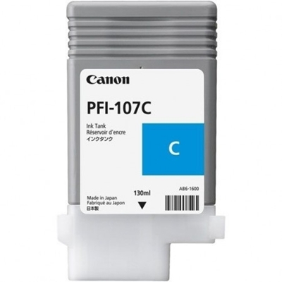 Canon PFI-107C ciánkék patron (6706B001) eredeti