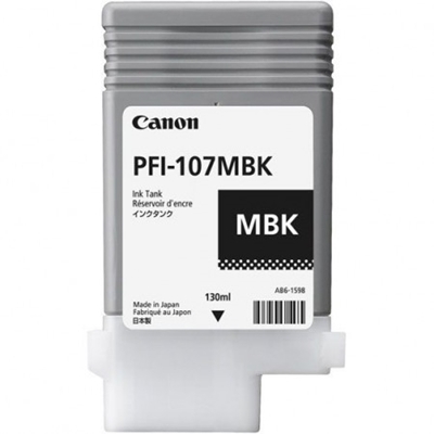 Canon PFI-107MBK matt fekete patron (6704B001) eredeti