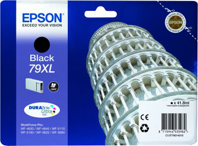 Eredeti Epson T7901 fekete nagy kapactiású tintapatron
