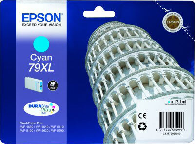 Eredeti Epson T7902 ciánkék nagy kapactiású tintapatron