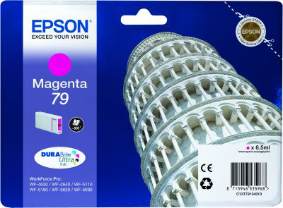 Eredeti Epson T7913 magenta tintapatron