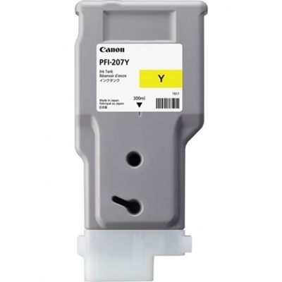 Canon PFI-207Y sárga patron (8792B001) eredeti