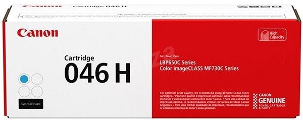 Canon 046H nagy kapacitású ciánkék toner (1253C002) eredeti