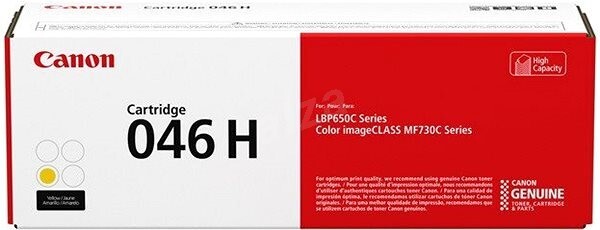 Canon 046H nagy kapacitású sárga toner (1251C002) eredeti