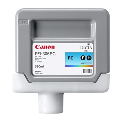 Canon PFI-306PC foto ciánkék patron (6661B001) eredeti