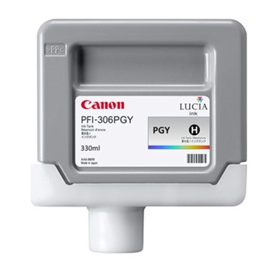 Canon PFI-306PGY foto szürke patron (6667B001) eredeti