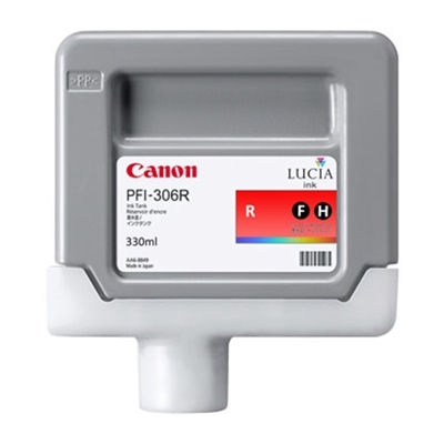 Canon PFI-306R piros patron (6663B001) eredeti