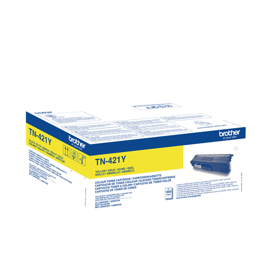 Eredeti Brother TN-421Y sárga toner