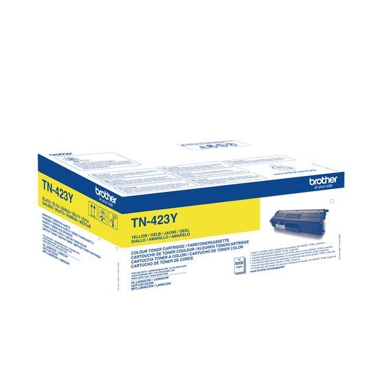 Eredeti Brother TN-423Y sárga toner
