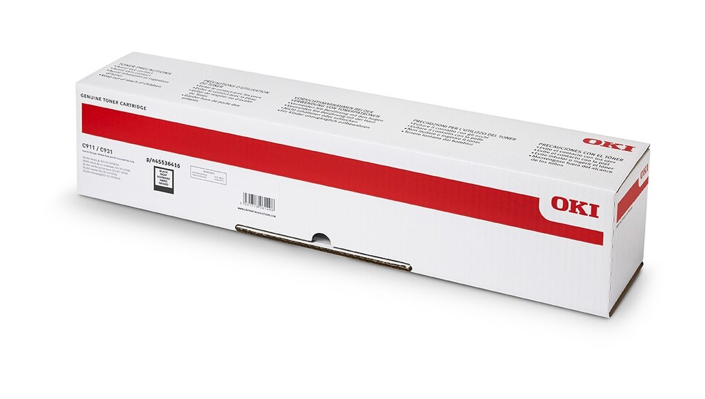 Eredeti Oki C911/C931 fekete toner (45536416)