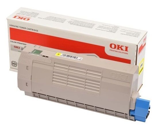 Eredeti OKI 46507505 sárga toner (C612n/C612dn)