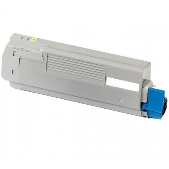 Utángyártott 46507505 sárga toner (C612n/C612dn)