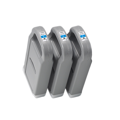 Canon PFI-707 ciánkék multipack (3xPFI-707C) (9822B003) eredeti