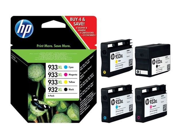 HP 932XL / HP 933XL multipack, 4 színű nagy kapacitású patroncsomag (C2P42AE) eredeti