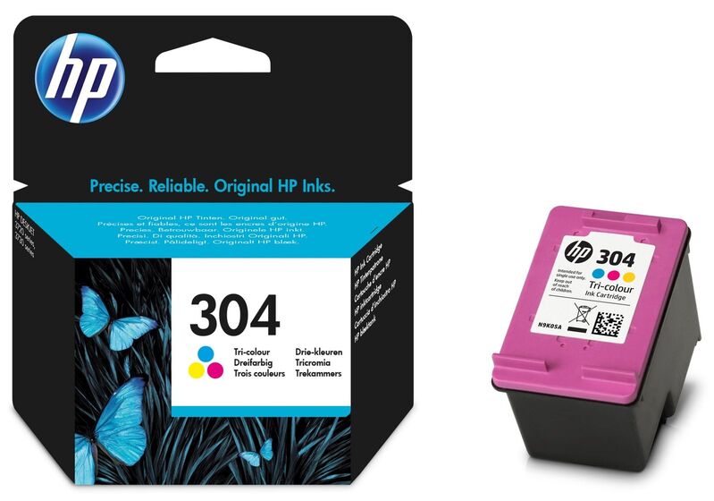 HP 304 színes patron (N9K05AE) eredeti