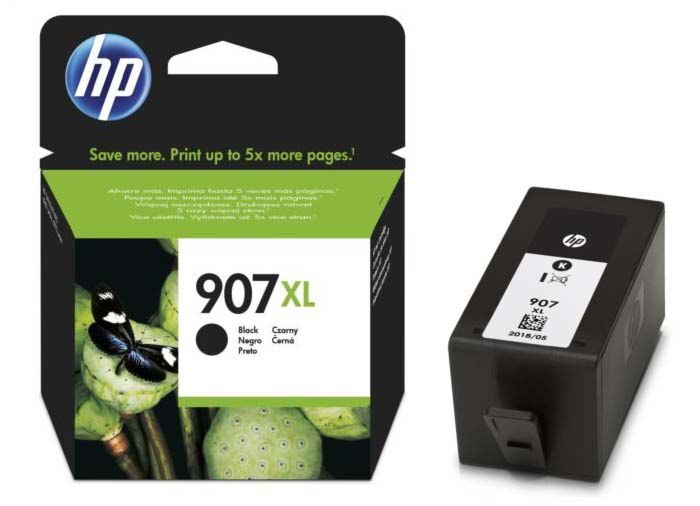 HP 907XL extra nagy kapacitású fekete patron (T6M19AE) eredeti