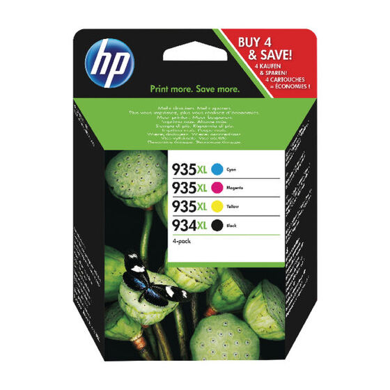 HP 934XL / HP 935XL multipack 4 színű, nagy kapacitású patroncsomag (X4E14AE) eredeti