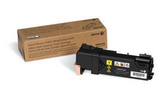 Eredeti Xerox 6505 nagy kapacitású sárga toner (106R01603)