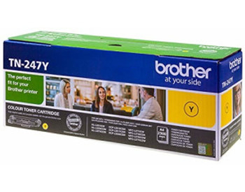 Eredeti Brother TN-247Y nagy kapacitású sárga toner