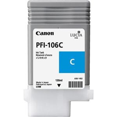 Canon PFI-106C ciánkék patron (6622B001) eredeti