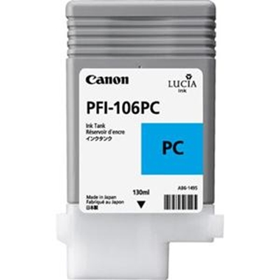 Canon PFI-106PC foto ciánkék patron (6625B001) eredeti