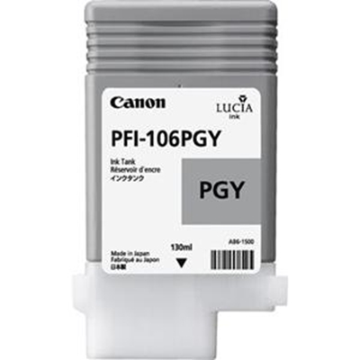 Canon PFI-106PGY foto szürke patron (6631B001) eredeti