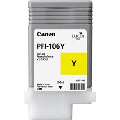 Canon PFI-106Y sárga patron (6624B001) eredeti