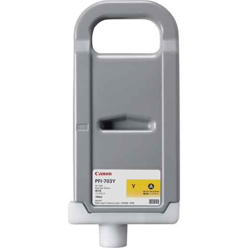 Canon PFI-703Y nagy kapacitású sárga patron (2966B001) eredeti