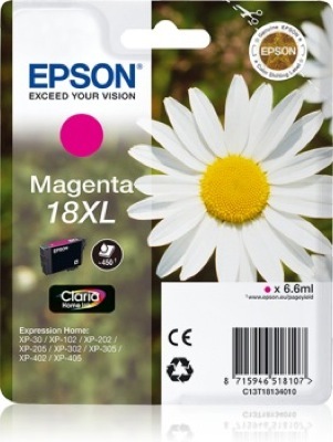 Eredeti Epson 18 XL magenta patron
