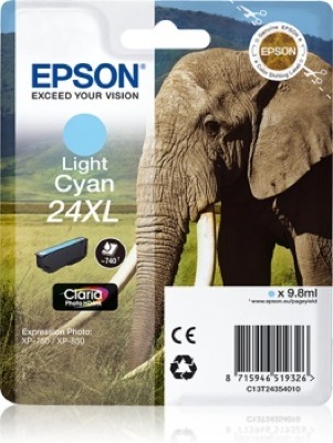 Eredeti Epson 24XL világos ciánkék patron