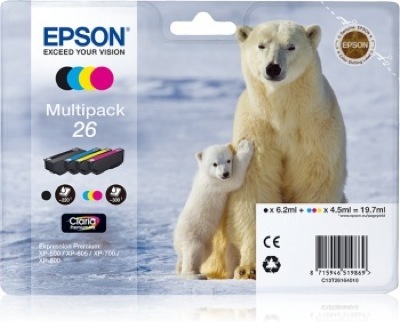 Eredeti Epson 26 multipack (négy színű)