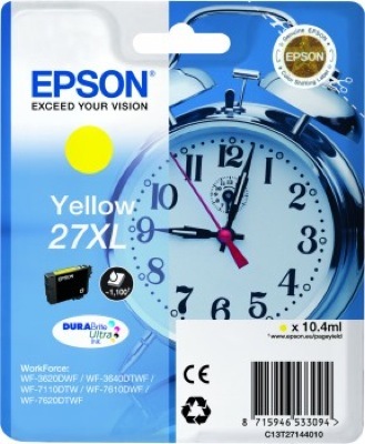 Eredeti Epson 27XL sárga patron