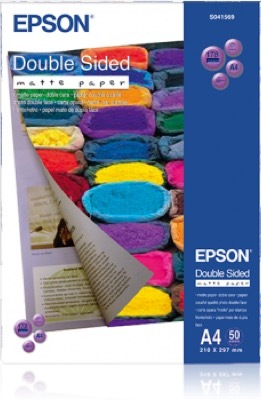 Epson Double-sided Matte Paper, A4, 178g, 50 lap
