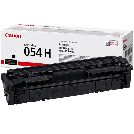 Canon 054H fekete nagy kapacitású toner (3028C002) eredeti