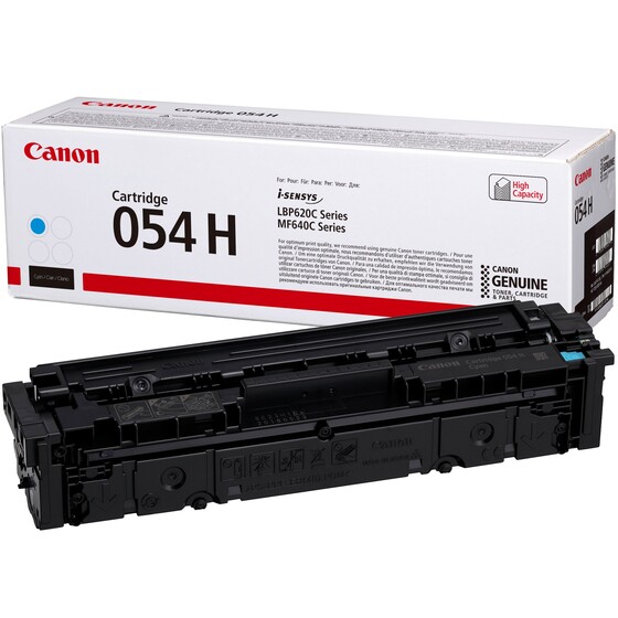 Canon 054H ciánkék nagy kapacitású toner (3027C002) eredeti