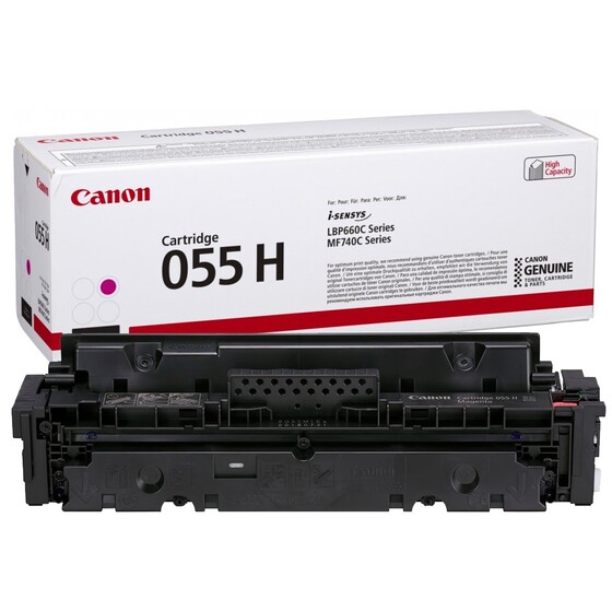 Canon 055H magenta nagy kapacitású toner (3018C002) eredeti