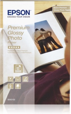 Epson Premium Glossy Photo Paper, 100 X 150mm, 255g, 40 lap